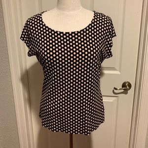 Talbots Medium M Petite shirt rayon EUC